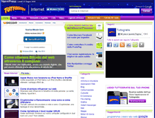 Tablet Screenshot of internet.tuttogratis.it