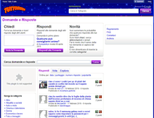 Tablet Screenshot of domanderisposte.tuttogratis.it